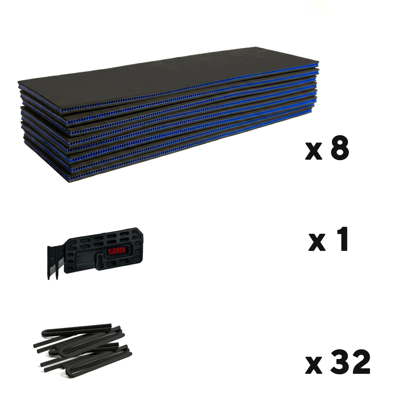 DIY Divider System for Pelican 1615 & 6" Deep Storage Cases – Customizable Foam Insert Kit with Cutting Tool