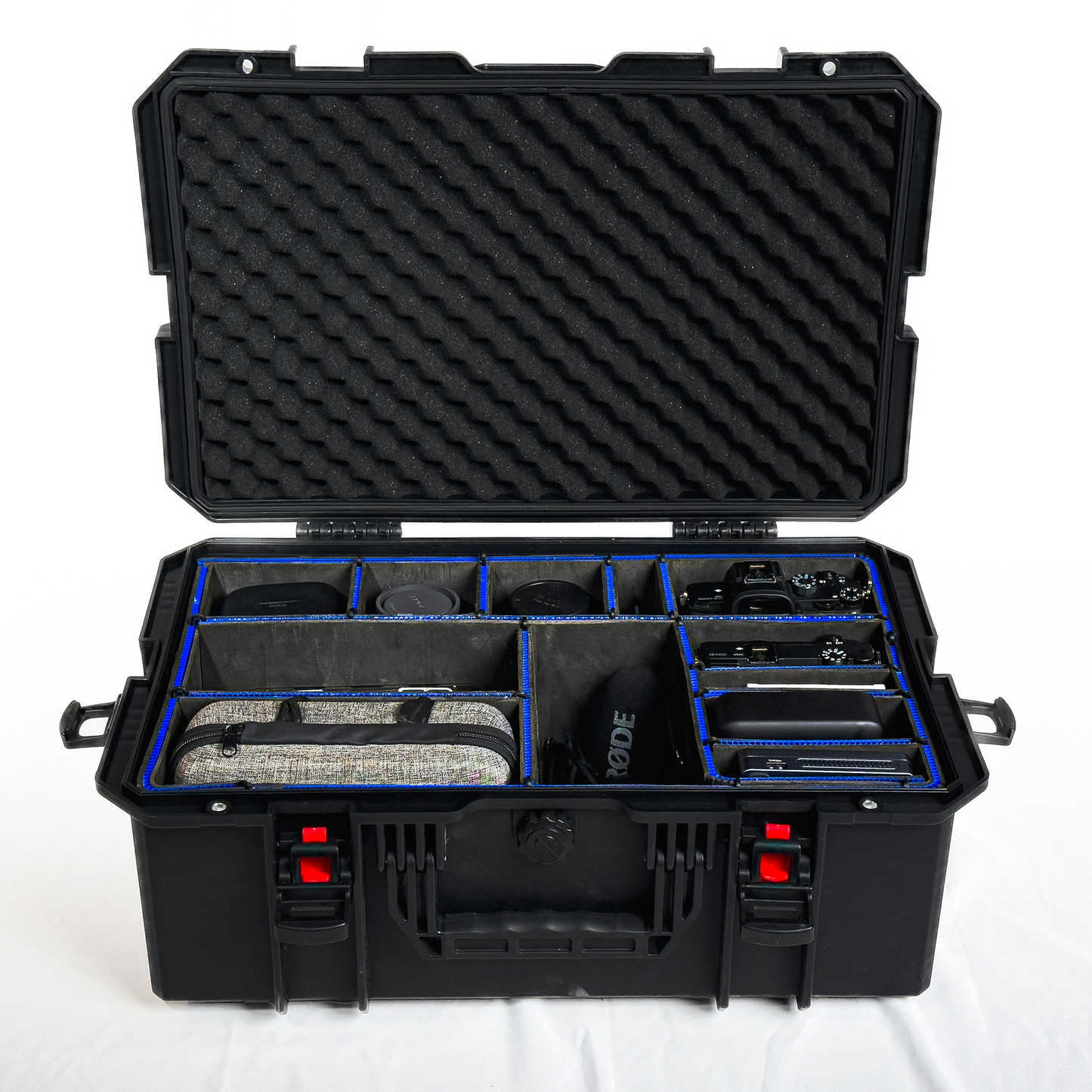 DIY Divider System for Pelican 1615 & 6" Deep Storage Cases – Customizable Foam Insert Kit with Cutting Tool
