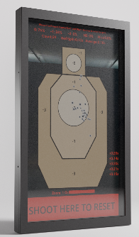 FlexTarget smart airsoft target system - home dry fire training setup