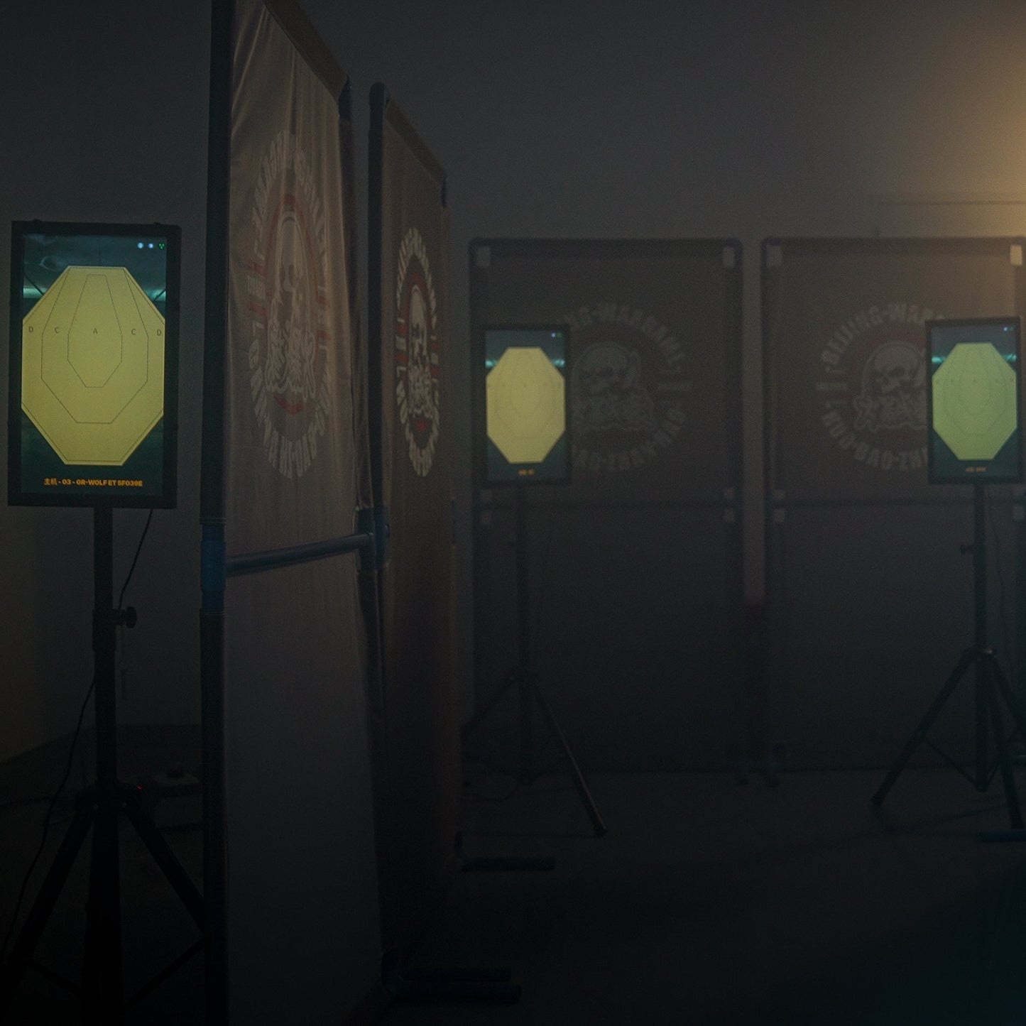 FlexTarget smart airsoft target system - home dry fire training setup