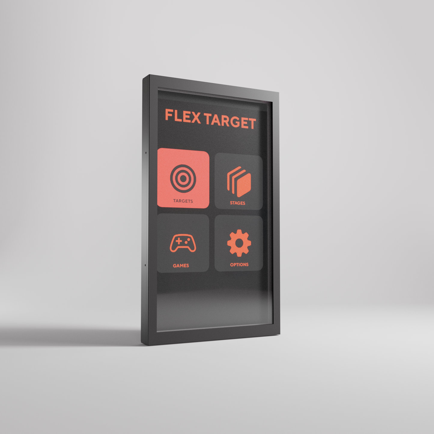 FlexTarget smart airsoft target system - home dry fire training setup