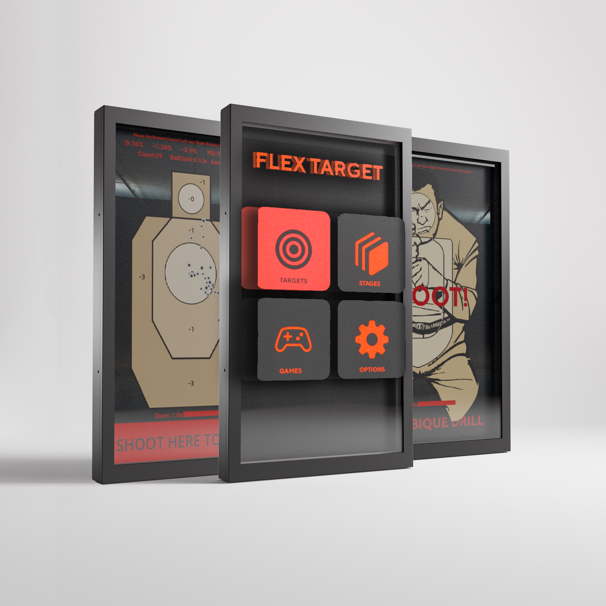 FlexTarget Range Kit — 6-Target Match & Entertainment System