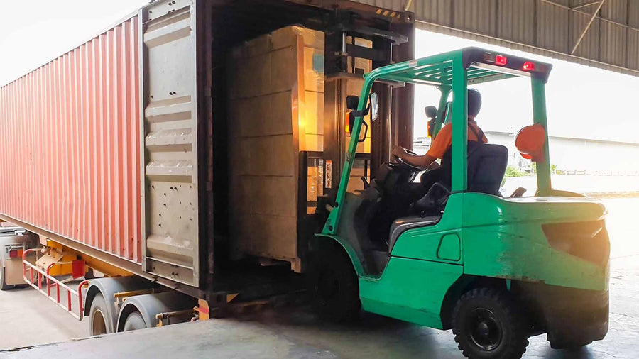 Container loading and shipment